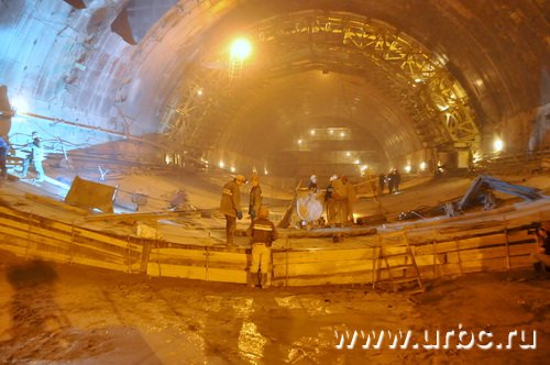 На станции «Чкаловская» уже готовы эскалаторы, завершаются работы по укреплению