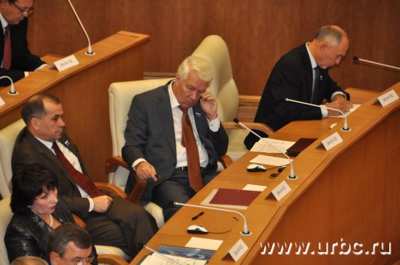 Во время презентации Аркадия Чернецкого большинство парламентариев откровенно скучали