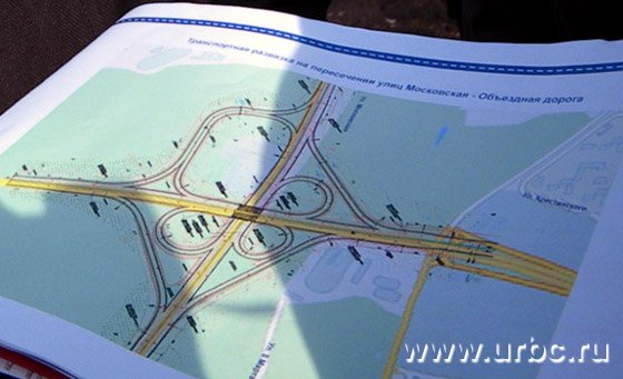 Общественники предложили европейский вариант развязки на пересечении улиц Московская-Объездная