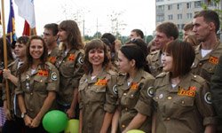 По-комсомольски: в «Академическом» открылась всероссийская студенческая стройка