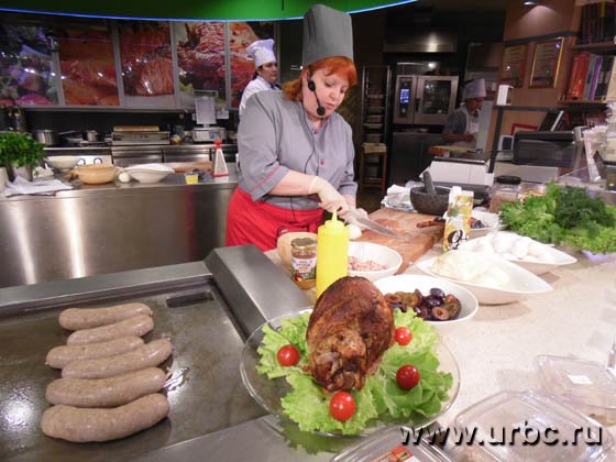 Подготовка первого блюда — чешских свиных колбасок