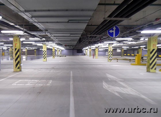 Паркинг торгового центра сможет вместить 305 автомобилей