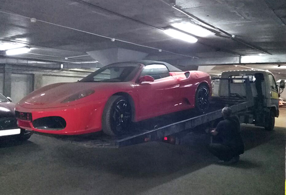 В Екатеринбурге приставы арестовали Ferrari стоимостью 2,9 млн рублей