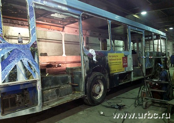 МОАП регулярно списывает автобусы на металлолом