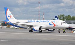 «Уральские авиалинии» перевезли 8 млн пассажиров