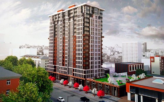 Компания, захватившая землю станции метро «Бажовская», хочет построить там 18-этажный дом