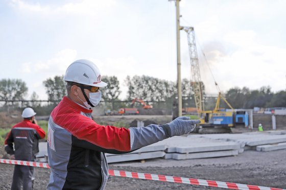 На ЕВРАЗ ЗСМК началось строительство очистных сооружений площадью более 8 тыс. кв. метров