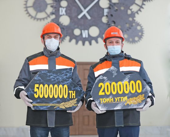 За 2020 год на шахте «Распадская» ЕВРАЗа добыли более 5 млн тонн угля