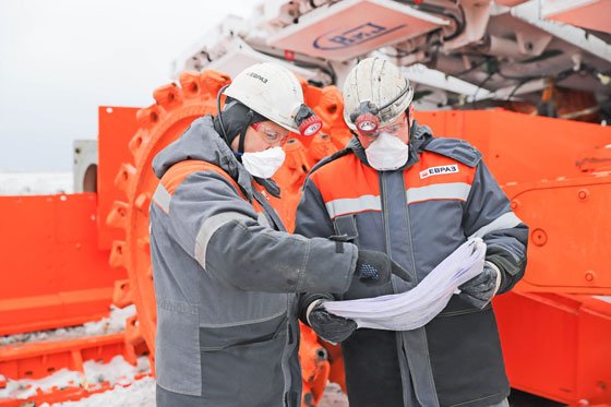 На шахте «Усковская» Распадской угольной компании запустили новую лаву с показателями добычи до 6 тыс. тонн в сутки