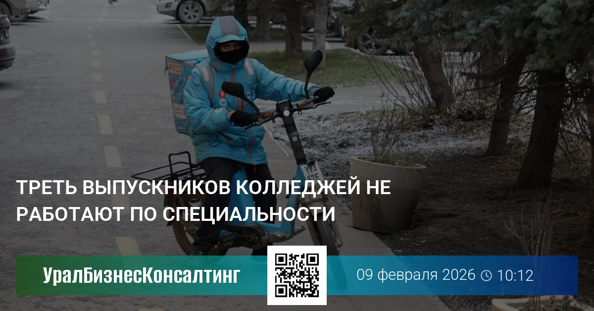 Треть выпускников колледжей не работают по специальности