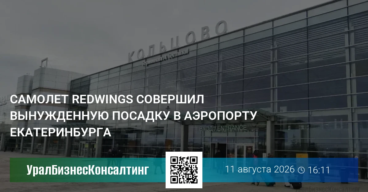 Самолет Red Wings совершил вынужденную посадку в аэропорту Екатеринбурга
