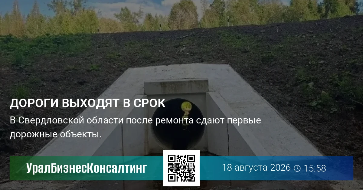 Дороги выходят в срок