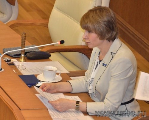 Елена Чечунова предложила выбрать Владимира Краснолобова заместителем председателя Облдумы
