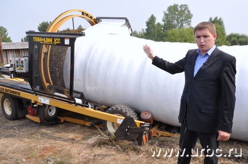 Одна машина по упаковке сенажа обошлась «Шиловскому» в 2 млн. рублей