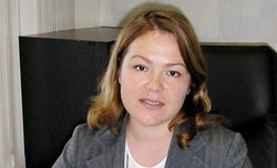 Начальник департамента платежных систем и карточных проектов коммерческого банка «Кольцо Урала» Ольга Шарафеева