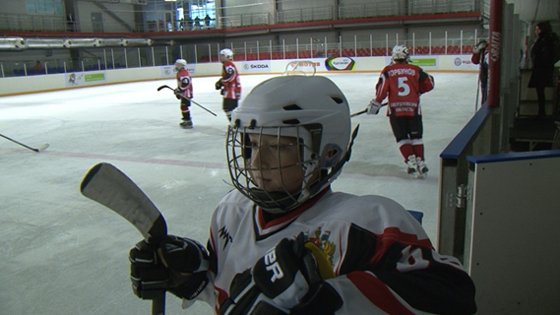 Александр Фаткуллин провел мастер-класс для юных хоккеистов Екатеринбурга