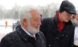 На пути к ЭКСПО-2020: медведи и снегопад встретили инспекционную комиссию МБВ. Фотография Департамента информполитики губернатора Свердловской области