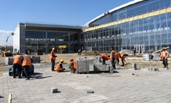 Екатеринбург-ЭКСПО: строительство входной группы завершается