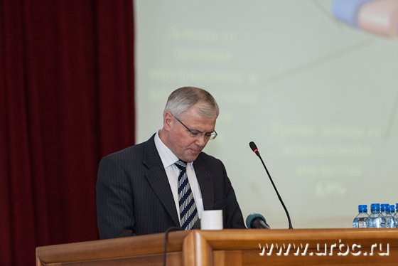 Начальник департамента финансов администрации Екатеринбурга Андрей Корюков