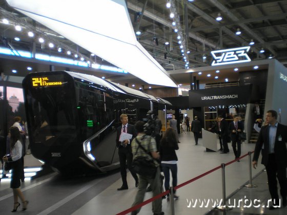 Инновационный трамвай стал украшением «Иннопрома»