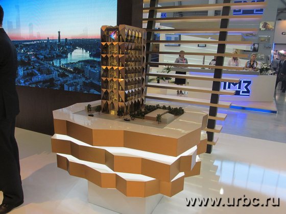 Большое внимание участников и гостей выставки привлек макет нового офиса РМК в Екатеринбурге