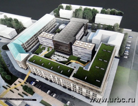 Застройка площадки ОАО «Уральский приборостроительный завод» в центре Екатеринбурга начнется в конце 2015 года
