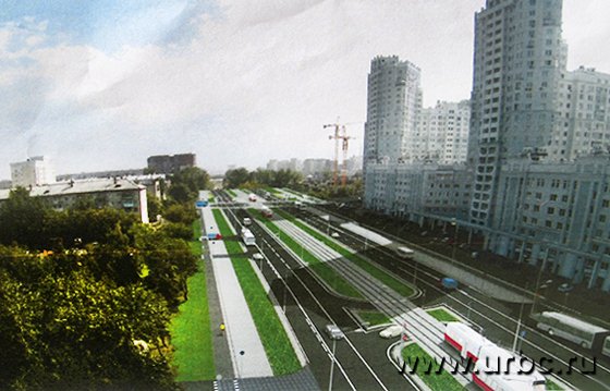 Улица Татищева станет шестиполосной, с широкими тротуарами и велодорожками