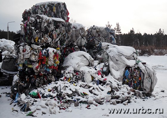 Ежегодно в Екатеринбурге образуется 600 тыс. т мусора
