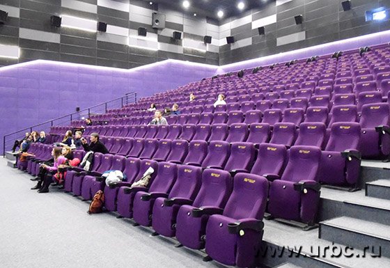 Новый кинозал рассчитан на 528 зрителей