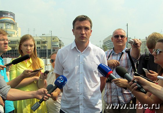 Николай Сметанин рассказал о ходе строительных работ на улицах, примыкающих к Центральному стадиону