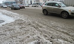 Екатеринбург: Снежный и грязный