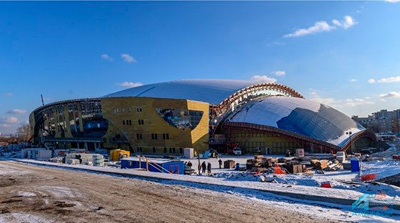 Из металла ЕВРАЗа построят ледовый дворец в Иркутске