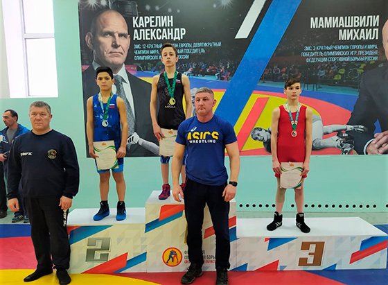 Воспитанник секции греко-римской борьбы, которую поддерживает компания «ФОРЭС», выиграл чемпионат Свердловской области