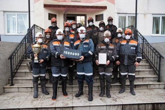Горняки шахт «Есаульская» и «Алардинская» ЕВРАЗа с июня этого года добыли 3 млн тонн угля