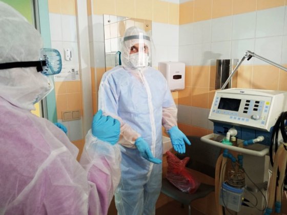 В больнице Нижнего Тагила открылось отделение для лечения работников уральских предприятий ЕВРАЗа от COVID-19 