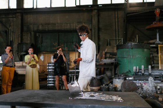 «Атомстройкомплекс» показал процесс превращения мусора в арт-объект в рамках фестиваля «ЧО»