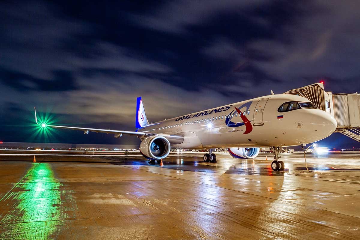 «Уральские авиалинии» пополнили авиапарк еще одним лайнером Airbus A321NEO