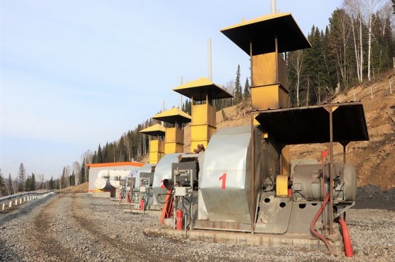 Новую газоотсасывающую установку ввели в эксплуатацию на шахте «Распадская»