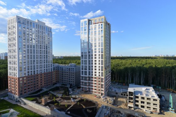 «Атомстройкомплекс» строит в микрорайоне Краснолесье в Екатеринбурге детский сад на 100 мест
