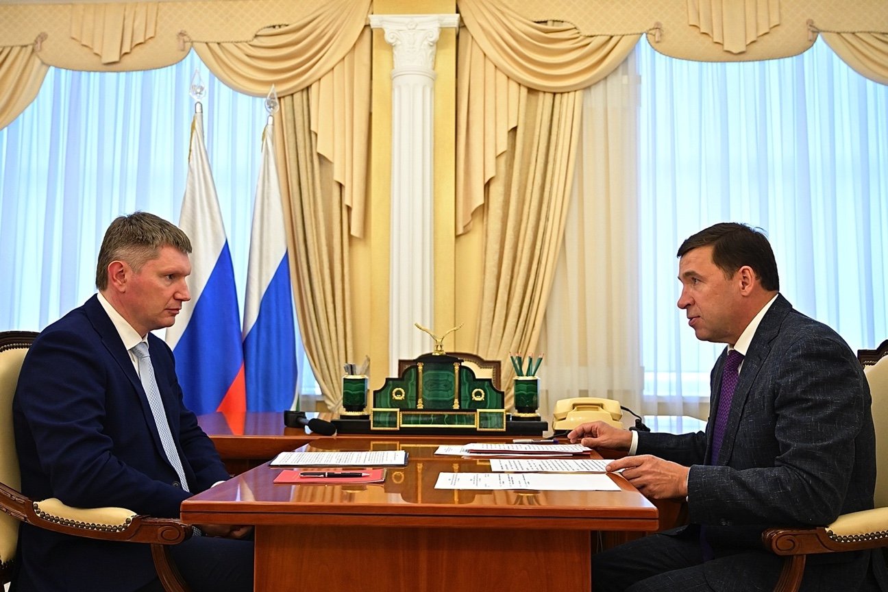 Свердловский губернатор Евгений Куйвашев рассказал главе Минэкономразвития РФ о планах по расширению «Титановой долины»