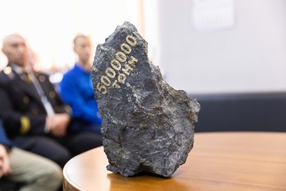 На шахте «Шерегешская» добыли 5 млн тонн руды