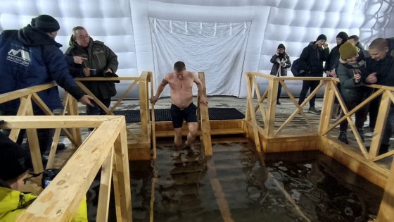 В Академическом районе Екатеринбурга ожидают до 2 тыс. человек на купания в крещенской проруби