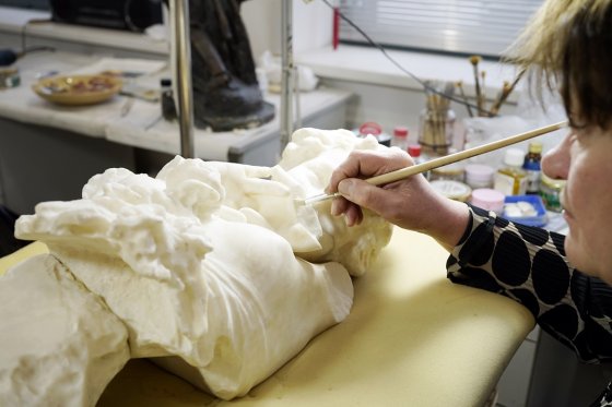 Специалисты Екатеринбургского музея ИЗО отреставрируют мраморную скульптуру с утраченными фрагментами