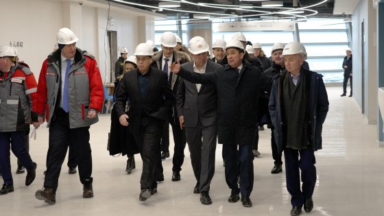 Свердловский губернатор Евгений Куйвашев посетил две стройплощадки «Атомстройкомплекса»