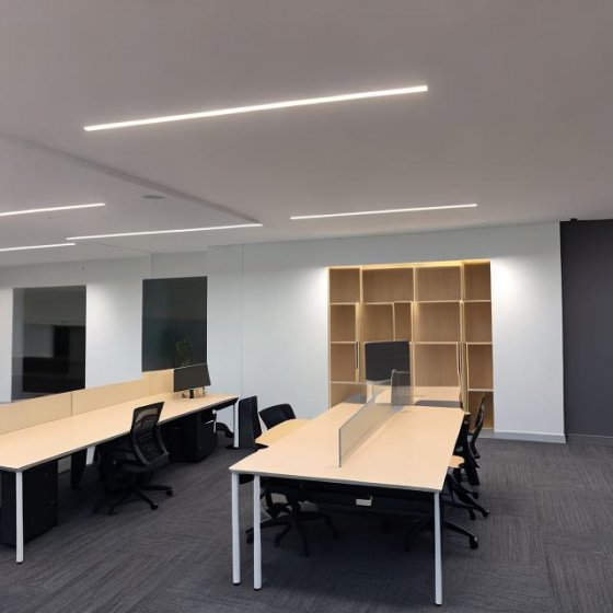 Идеи и дизайн светодиодного освещения в офисе