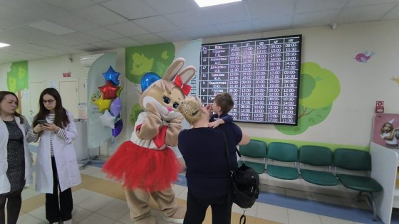 Первой детской поликлинике Академического района Екатеринбурга исполнилось восемь лет