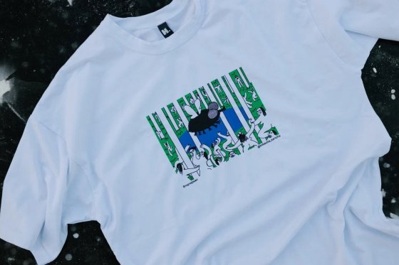 «Атомстройкомплекс» и уральский бренд HARD выпустили коллекцию футболок с видами Вторчермета в поддержку фонда «Зоозащита»