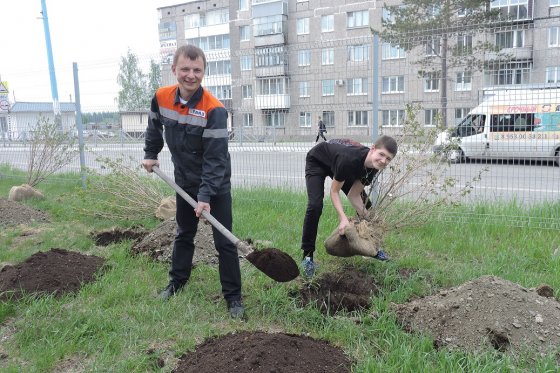 ЕВРАЗ принимает участие в озеленении Качканара и направит на эти цели 1 млн рублей