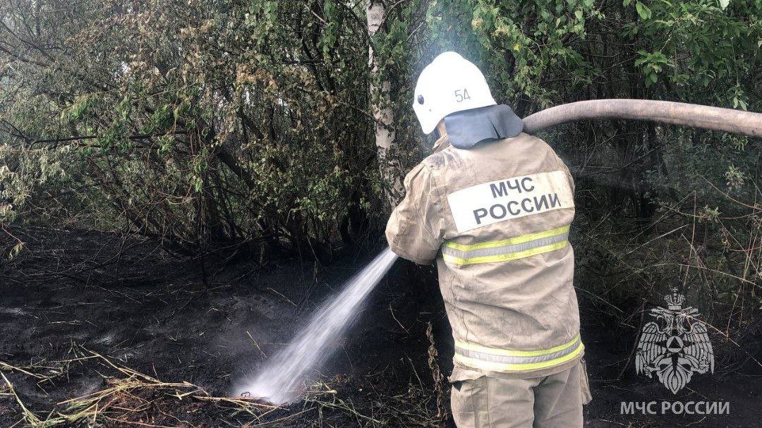 Пожар в селе Шайдуриха под Невьянском окончательно потушен