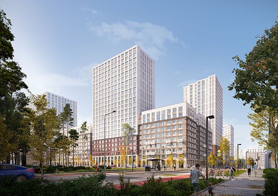 Компания «Атомстройкомплекс» к лету 2025 года построит на Химмаше 17 тыс. кв. метров жилья